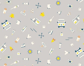 Camping Treasures in Gray
