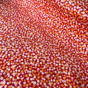 Splendor 90681-24 Dotted Magenta orange and pink fabric FIGO Fabrics cotton fabric