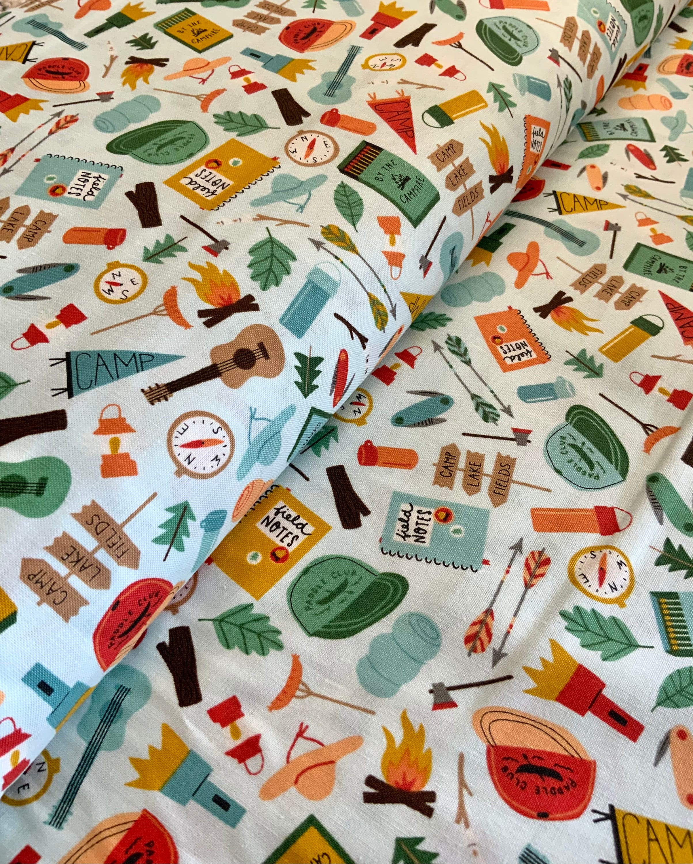 Camping Fabric Bundle Camping Crew RJR Fabrics Summer Etsy