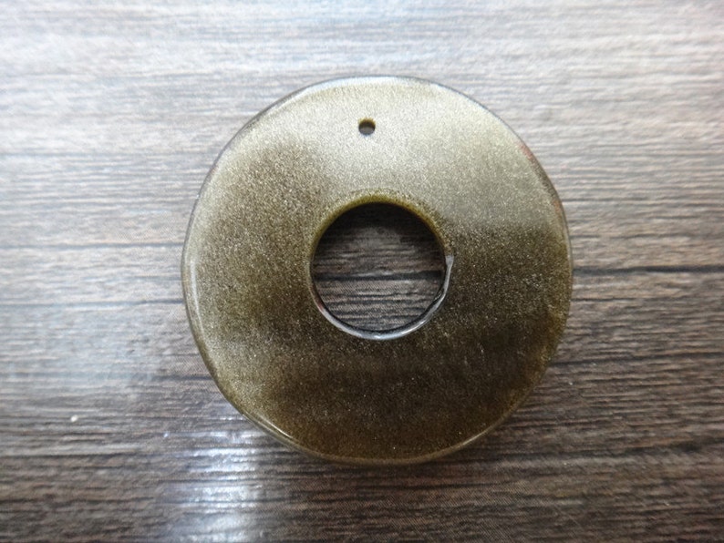 natural gold Obsidian brave troops peace buckle good luck amulet pi yao pendants
