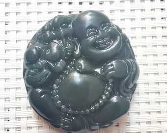 翡翠彫刻の獅子龍の中国人男性ペンダント - Etsy 日本