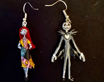 Jack and Sally earrings