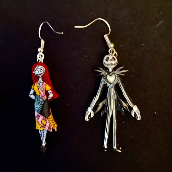 Jack and Sally earrings