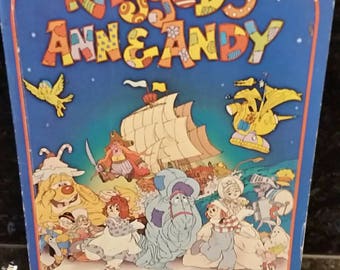 Raggedy Ann and Andy softcover book 1977