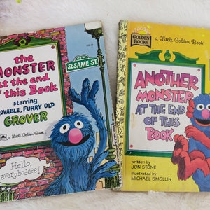 I Am Monster by H. Monster, Sesame Street Golden Sturdy Book 1976 