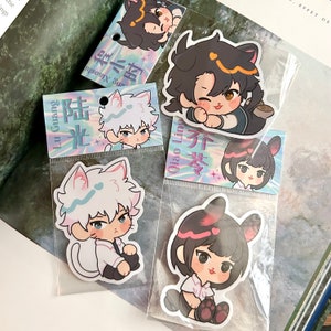 LIMITED* Link Click Shiguang Dailiren Transparent Stickers
