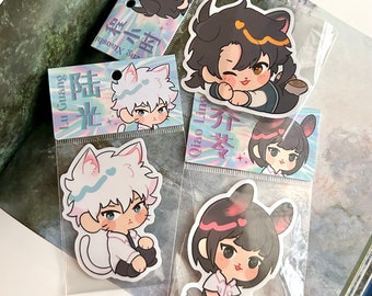 LIMITED* Link Click Shiguang Dailiren Transparent Stickers