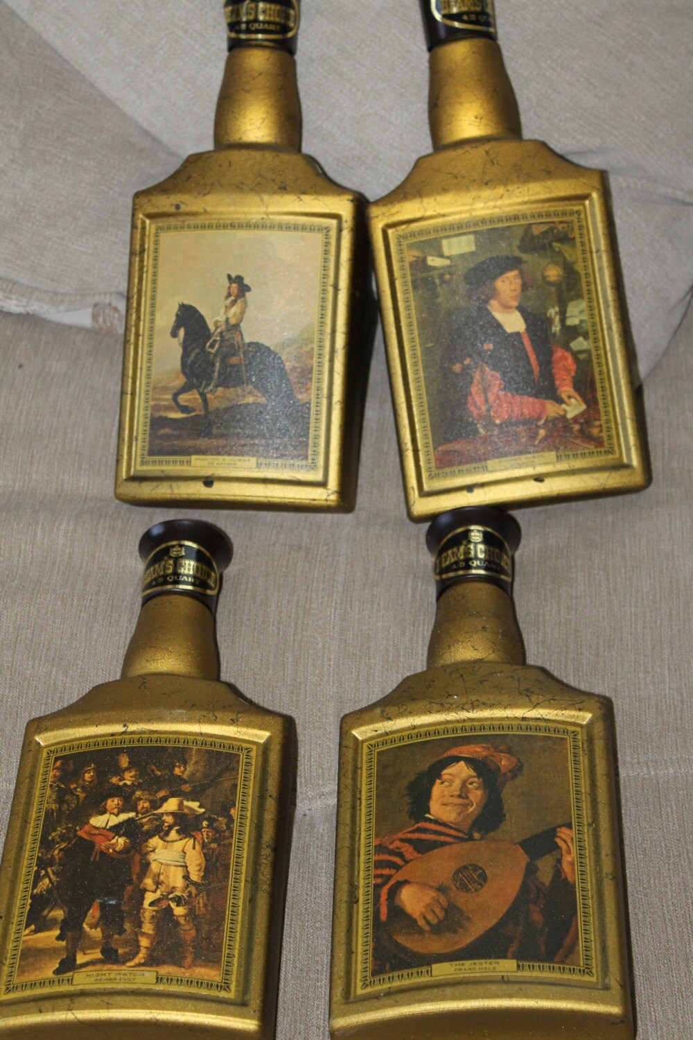 Instant Collection Jim Beam Collectors' Bottles Painted Etsy