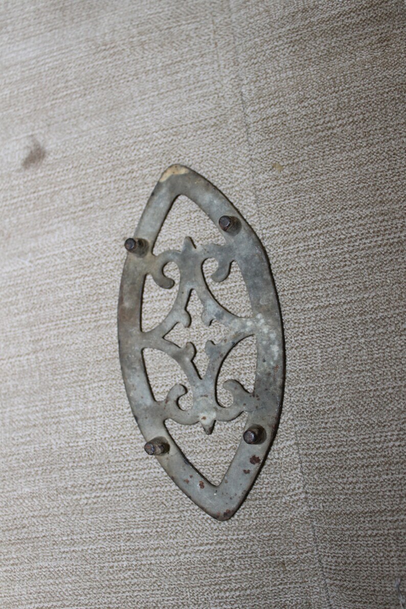 Vintage Cast Iron Oval Trivet Hot Plate For Serving Dishes Etsy