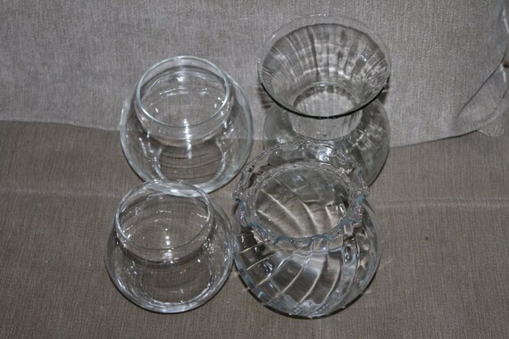 2 Decorative Bowls 2 Small Decorative Vases 4 Different Etsy