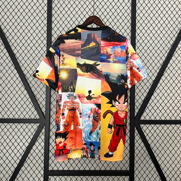 Personalisieren Sie den Namen und die Nummer des Trikots 2024 Japan Special Edition, japanisches Fußballtrikot, Cartoon-Shirt, Special Edition Dragon Ball Songoku