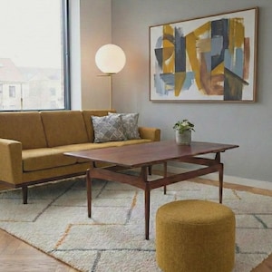 Danish Teak Convertible Table 1960s | Adjustable Height Coffee to Dining | Restored