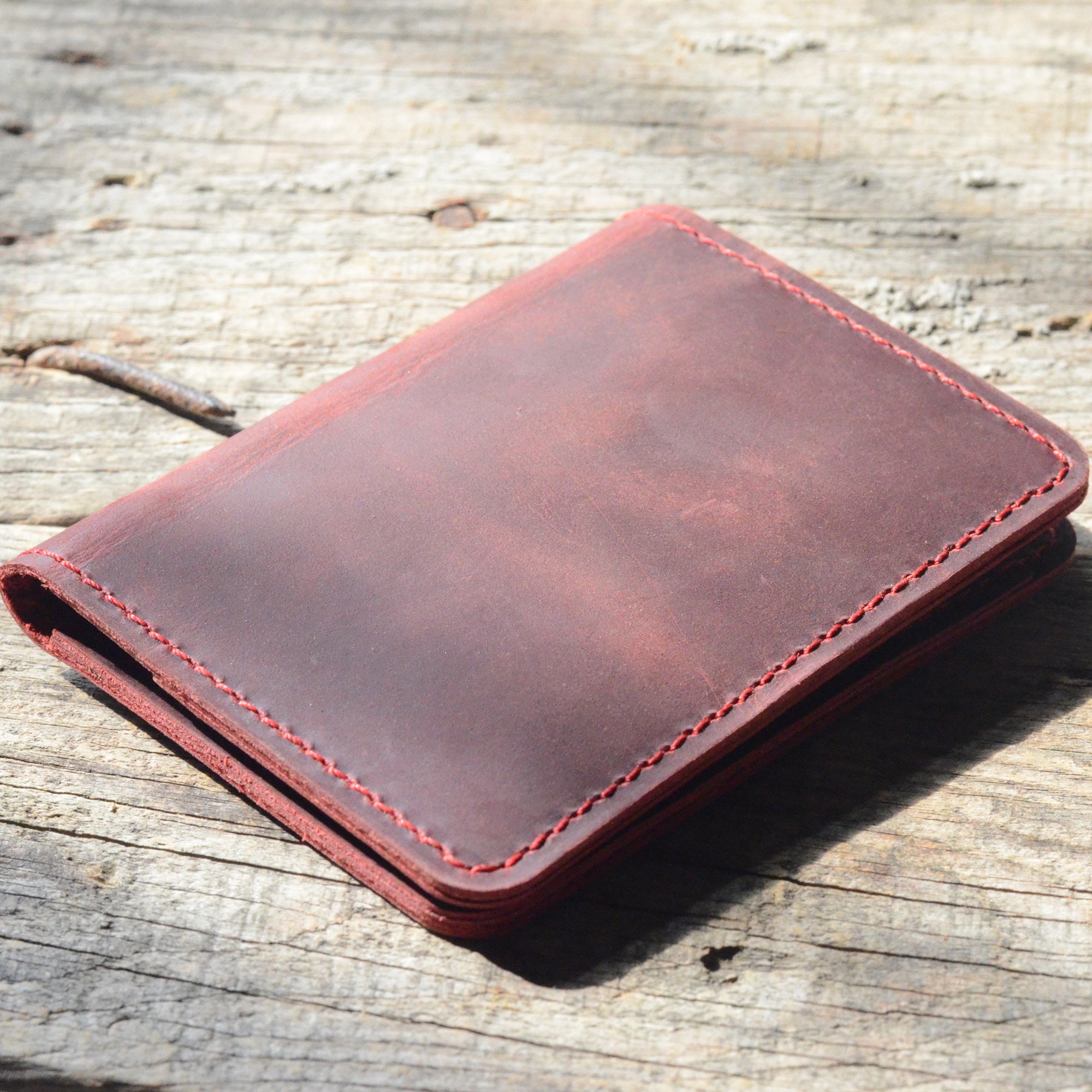 Personalized Minimalist Bifold Wallet, Men's Minimalist Card Holder ...