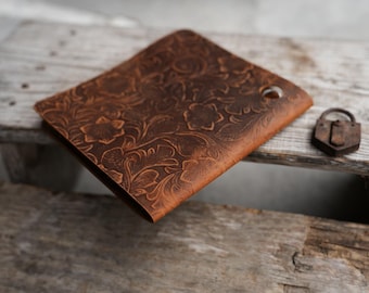 Leather Kobo Libra colour  case ,  Clara Colour /Clara BW cover case, Tooled Leather, Libra 2 Ebook cover  Clara 2E   eReader leather