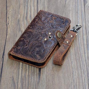 Echtleder Geldbörse für IPhone 13 Pro Max / 13 / 13 Pro / 13 mini Ledertasche iPhone 12 Ledertasche Wristlet