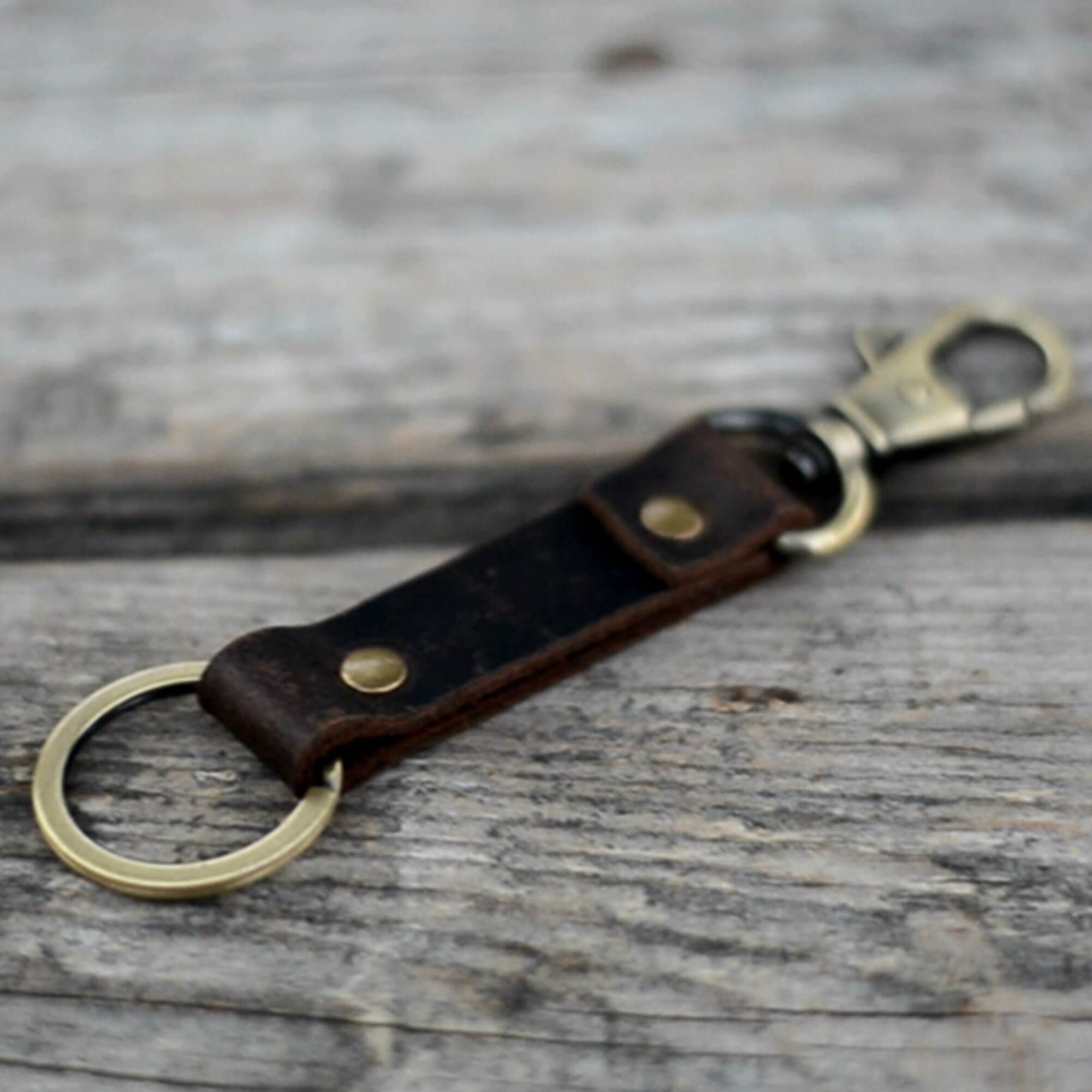 Leather Key Chain Leather Keyring , Leather Key Fob Key Clip