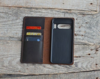 Genuine leather Wallet Google Pixel 8 8a 7 pro 5g 7a case Pixel 6a   Leather Wallet Case  Google Pixel 6  leather case  Pixel 8 pro case