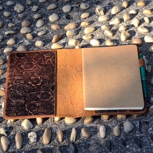 Personalized Travel Journal  Leather Cover For Moleskine A5 5&quot;X8.25&quot; Notebook  Leather Cover A5 Journal Notebook Cover
