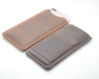 Genuine leather Wallet IPhone 11 Pro Max / 11 / 11 Por / XS Max / XS / XR Case leather Case Walle   sleeve