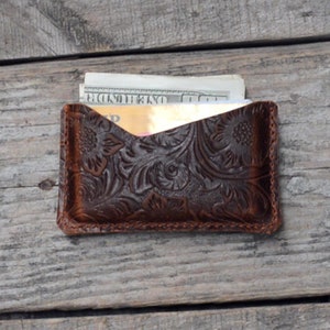 business card Leather Card Holder , Men&#39;s Minimalist Card Holder Distressed Leather Pocket Walle Valentine&#39;s day gift Mother&#39;s day gift
