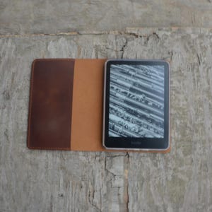 Custodia in pelle per Kindle Paperwhite 6 5 12a generazione, 11a generazione, Nuova custodia per Kindle, Custodia per Kindle Oasis, Pelle lavorata, Custodia per eBook