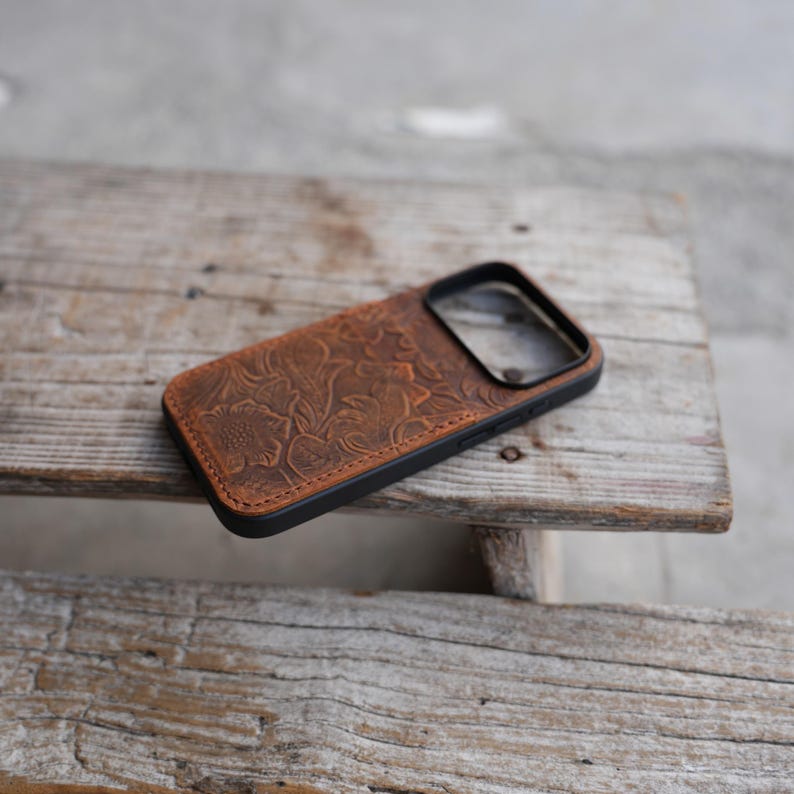 Genuine leather Wallet iPhone 17 pro max / 15 Pro Max / 14 plus / 14 pro / 13 Pro / 13 mini Case 17 air leather Case back cover case 17e image 1