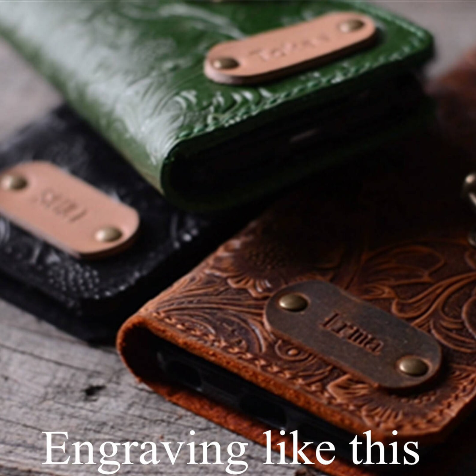 Personalized Minimalist Bifold Wallet Men's Minimalist - Etsy