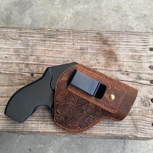 Étui pour pistolet en cuir véritable, ceinture Owb/iwb pour Kimber K6s K6xs K6S DASA, 2 "3" 4" Holster en cuir pour pistolet