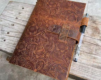 Personalisierte Leder-Notizbuchhülle, nachfüllbares Leder-Notizbuch a5, Leder-Journalhülle, Leder-Reise-Organizer-Notebookhülle