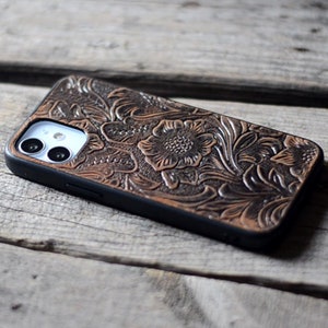 Genuine leather Wallet IPhone 11 Pro Max / 12 / 12  Pro Case leather Case back cover case