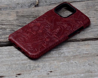 Genuine  leather IPhone 13 Pro Max / 13 pro  / 13 mini / 12/  12 Por / 11 XS Max / XR  Wallet   for Man or Woman, Red Case