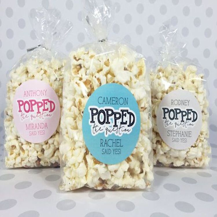 200 POPCORN BAGS 4x2x8 Clear Gusseted Poly Etsy