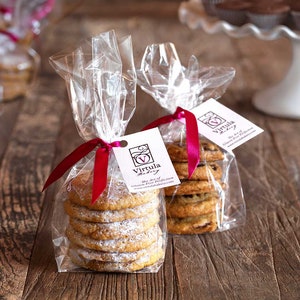 Clear Cookie Bags Etsy
