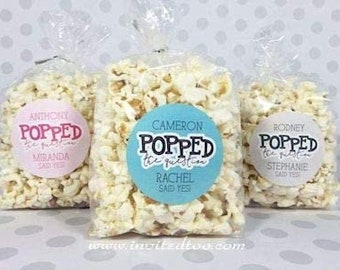 custom plastic popcorn bags