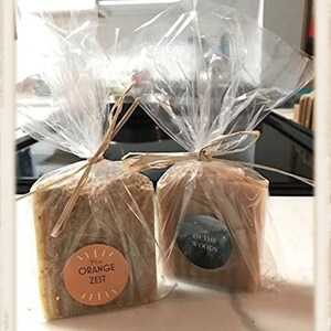 100 SOAP PACKAGING and DISPLAY Bags 4W x 2D x 8H Bottom Gusset for Cold Process, Hot Process and Melt and Pour Soap image 4