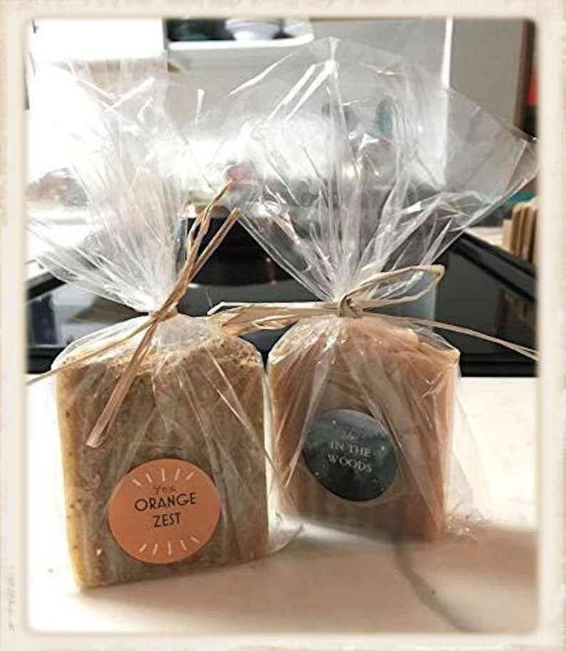 100 SOAP PACKAGING and DISPLAY Bags 4W x 2D x 8H Bottom Gusset for Cold Process, Hot Process and Melt and Pour Soap image 4