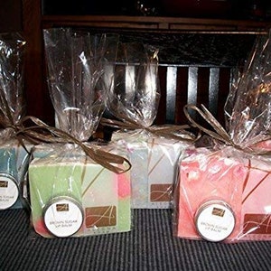 100 SOAP PACKAGING and DISPLAY Bags 4W x 2D x 8H Bottom Gusset for Cold Process, Hot Process and Melt and Pour Soap image 2