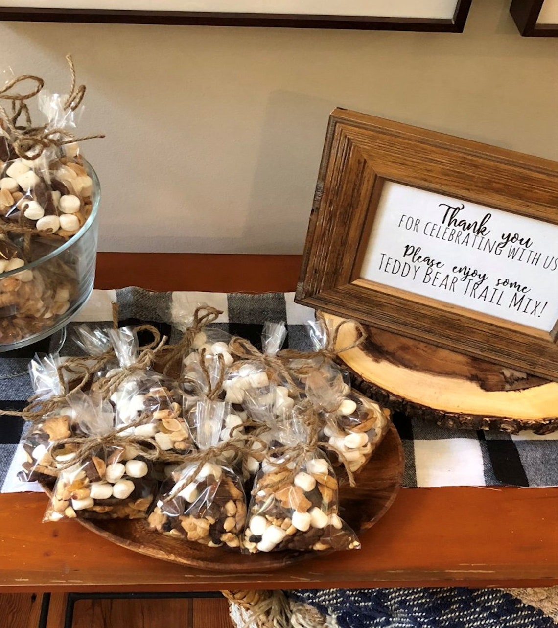 100 TRAIL MIX BAGS 4x2x8 Clear Gusseted Poly Etsy