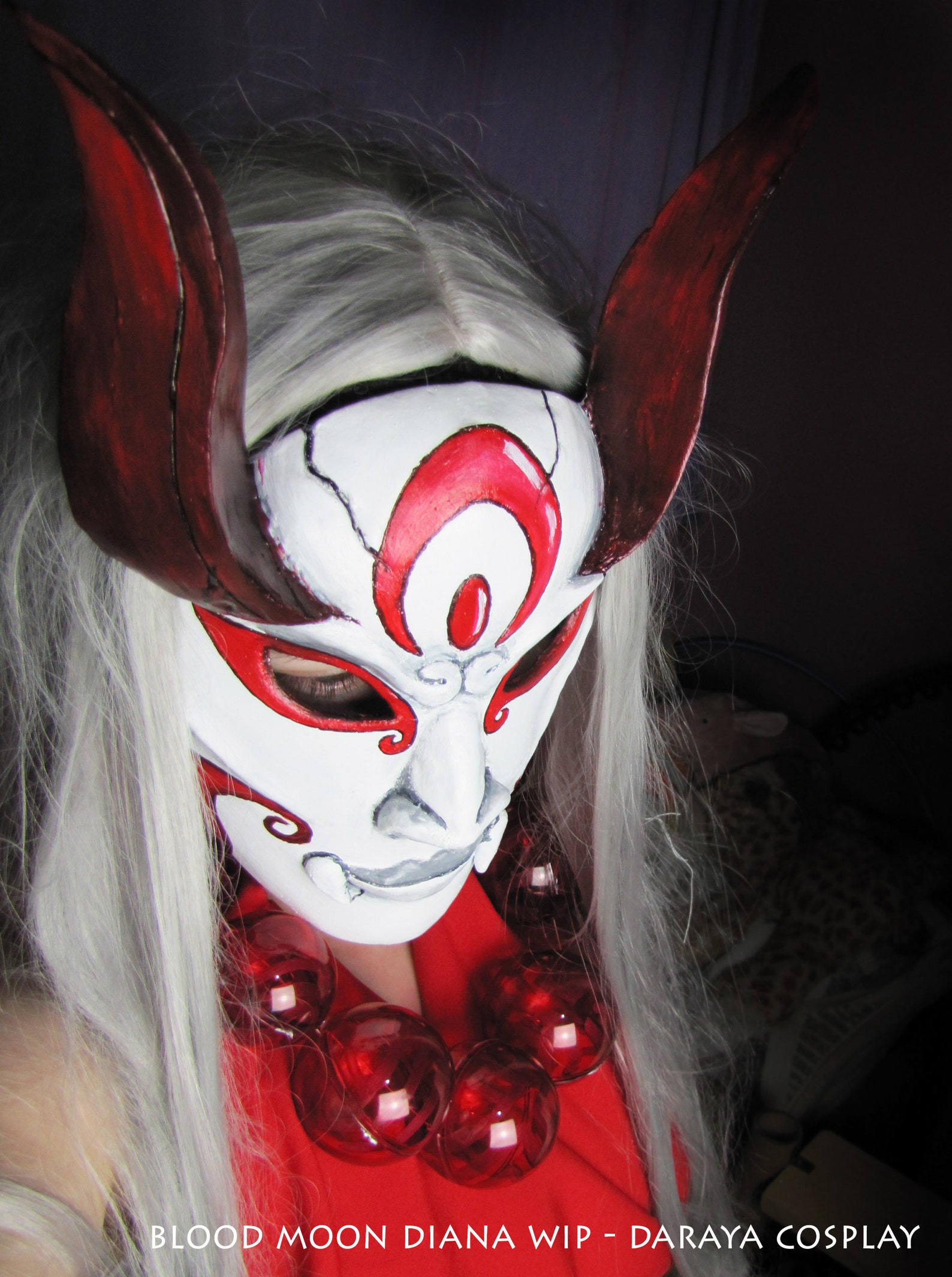 Blood Moon Diana full costume cosplay blood moon cosplay ...