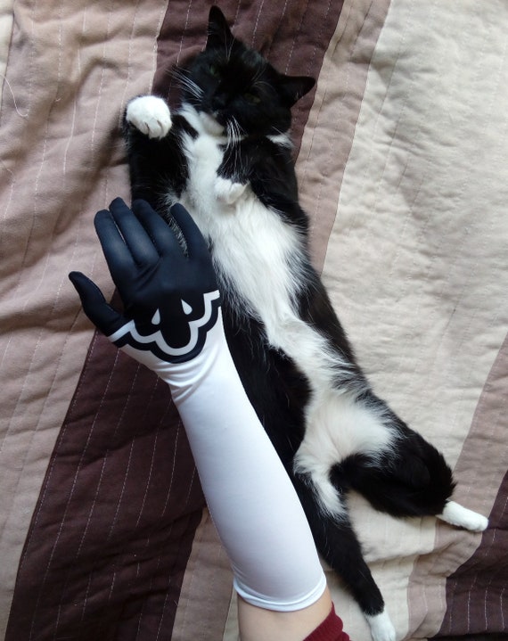 Gloves Inspired 2b From Nier Automata - Etsy Gloves Inspired 2b From Nier Automata - Etsy