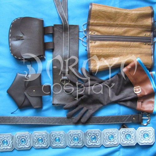 cosplay costume inspired Ciri from Witcher 3 - Wild Hunt