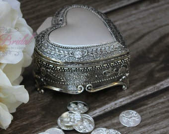 NEW!!! Wedding Arras, Arras de Boda, Unity Coins, Treasurer Chest Wedding Arras, Silver Wedding Arras, 13 wedding Unity Coins