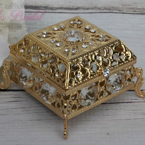 Ring Box or Wedding Unity Coins, Wedding Arras