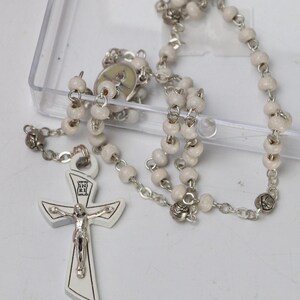 FAST SHIPPING!! Handcrafted Beautiful First Communion Rosary, Communion Rosary, Confirmation Rosary, Rosary Gift, First Communion Gift