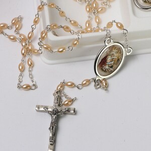 FAST SHIPPING!! Handcrafted Beautiful First Communion Rosary, Communion Rosary, Confirmation Rosary, Rosary Gift, First Communion Gift