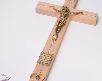 FAST Shipping!! Gorgeous Wedding Cross, Marriage Cross, Wedding Gift, Anniversary Gift