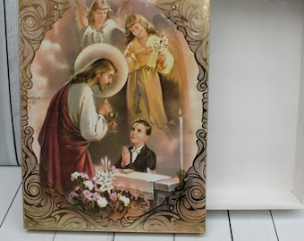 ¡¡Envío rápido!! Caja Madera Primera Comunión, Caja Recuerdo Primera Comunión, Regalo Primera Comunión, Caja Comunión, Set Regalo Comunión