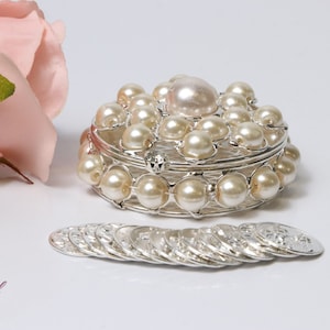 ENVÍO RÁPIDO!! Arras de Boda de Plata, Arras de Boda, Monedas de la Unidad, Arras de Boda, Arras de Boda de Plata, 13 Monedas de la Unidad de boda