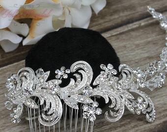 FAST SHIPPING!!! Bridal Hair Comb, Wedding Hair Comb, Crystal Hair Comb, Swarovski Hair Comb, Headpiece, Crystal Headpiece, Bridal Headpiece