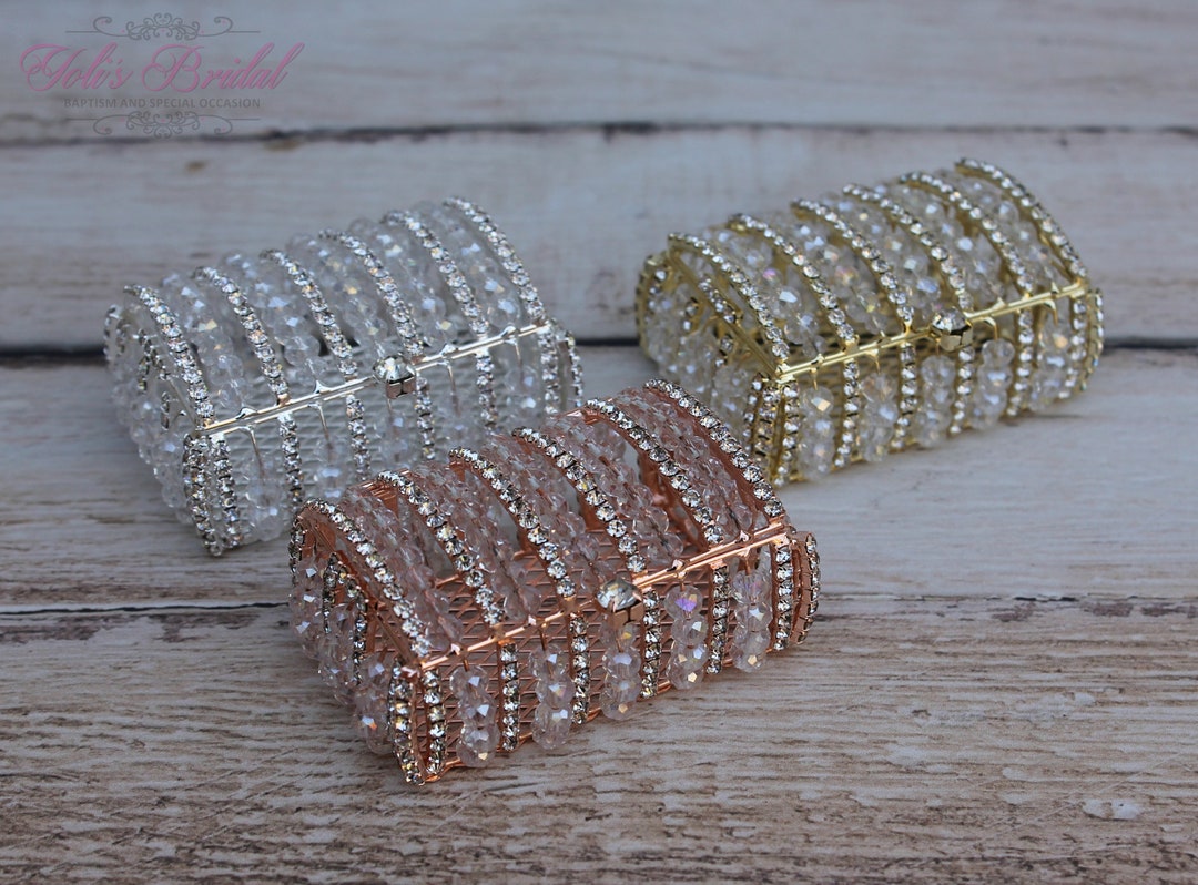 FAST SHIPPING!! Beautiful Crystal Ring Box, Jewelry Box, Wedding Gift ...